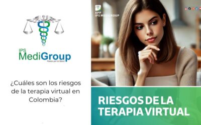 ¿Cuáles son los riesgos de la terapia virtual en Colombia?