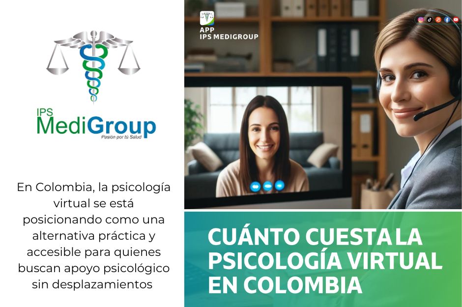 ¿Cuánto cuesta la Psicología Virtual en Colombia?